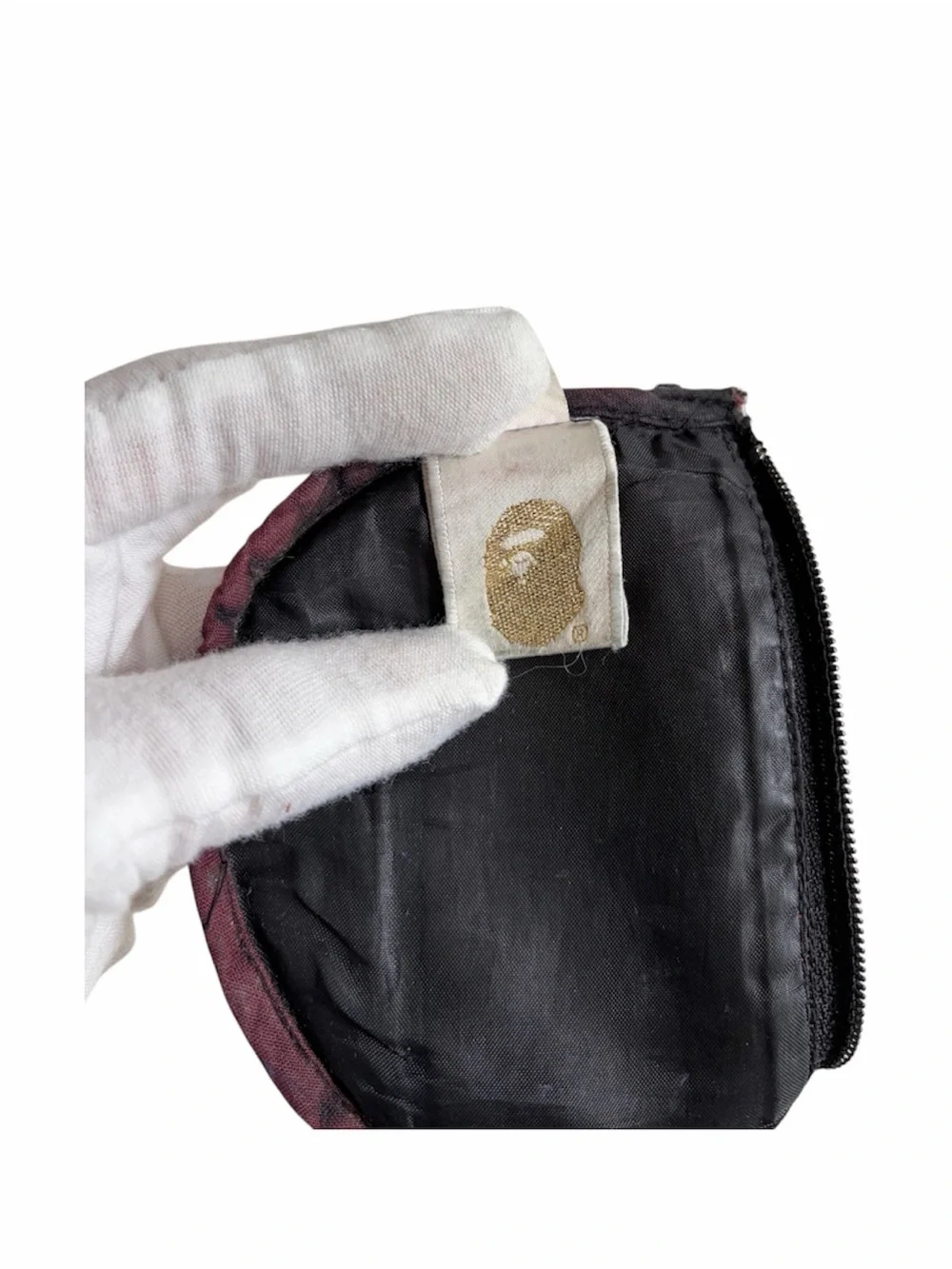 RARE Vintage 2009 BAPE Tiger Shark Coin Pouch